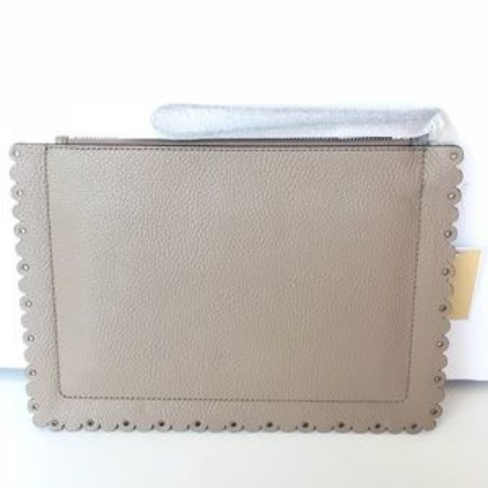 Michael Kors Scallop Leather Clutch / Wristlet - Picture 6 of 6